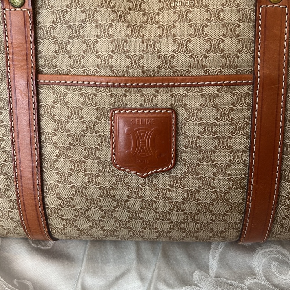 Vintage Celine macadam Boston bag - Picture 2 of 15